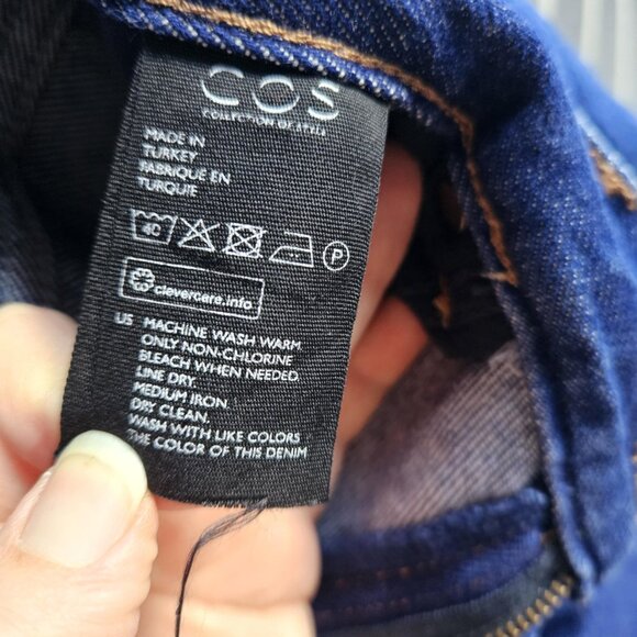 COS Women's High Rise Blue Jeans - Picture 6 of 14